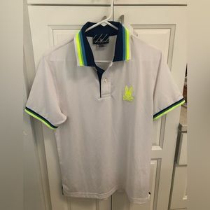 New white polo shirt Dry Fit Psycho Bunny